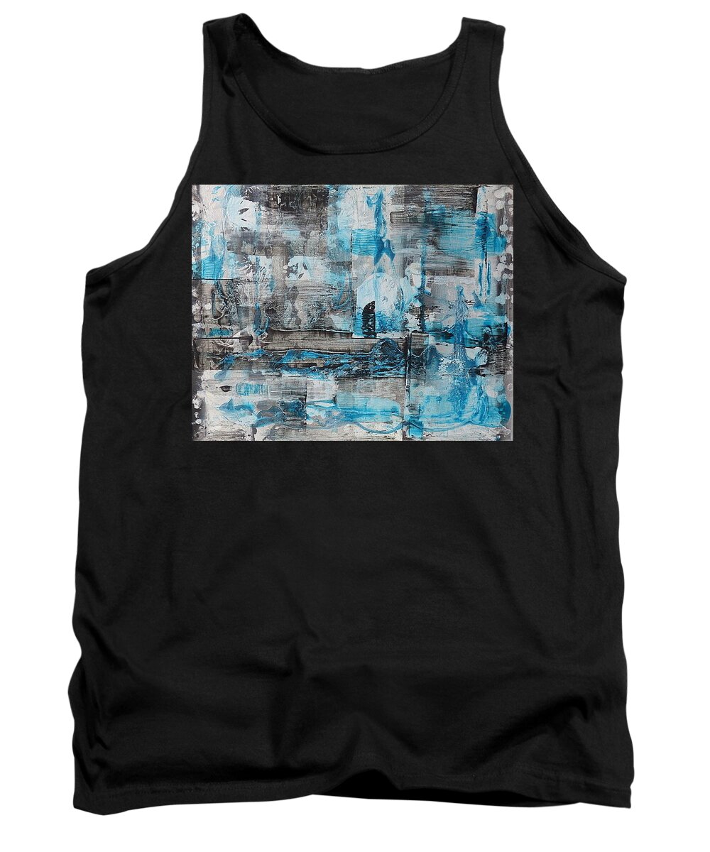 Arctic Tank Top featuring the painting Arctic by 'REA' Gallery