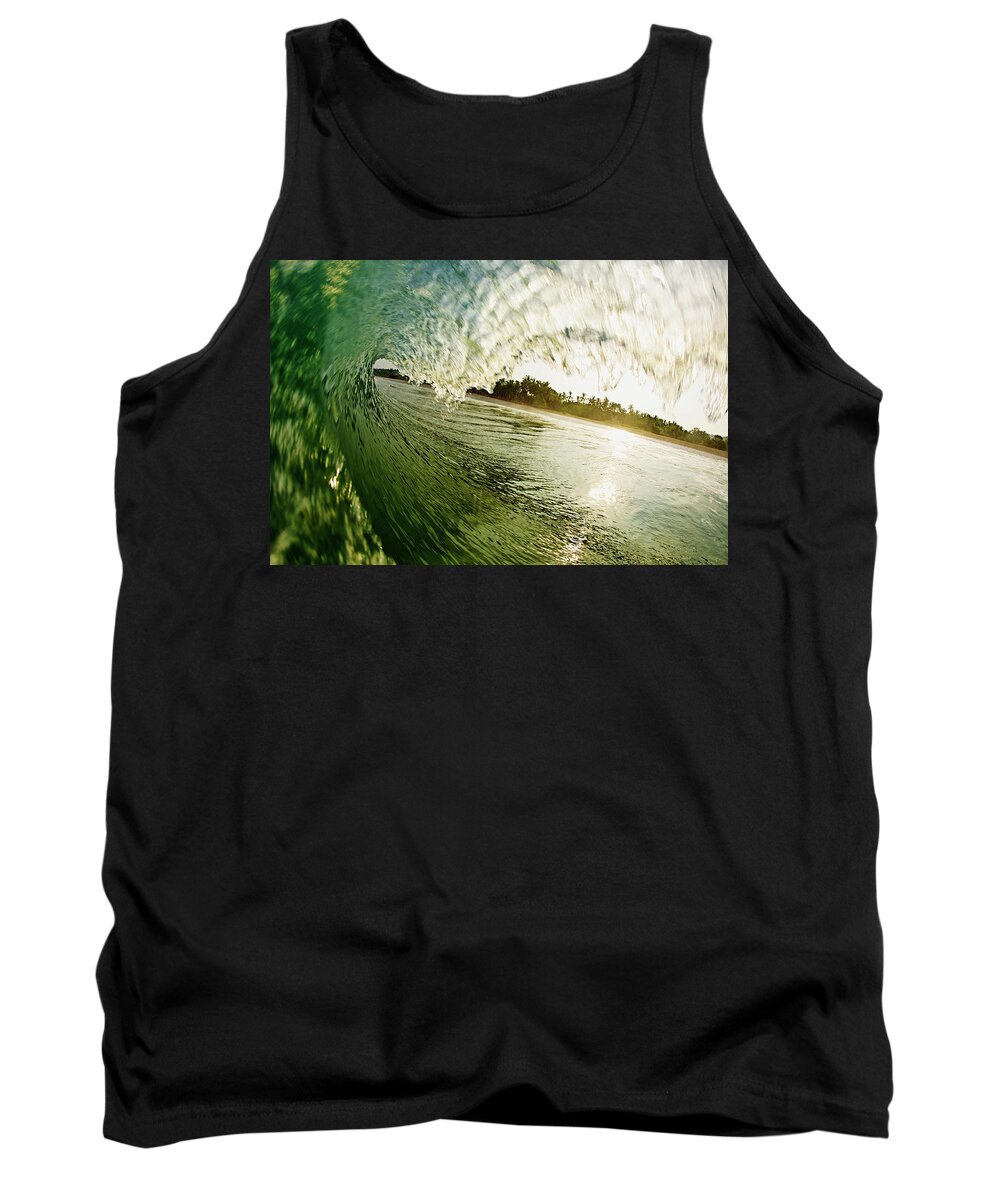 Surfing Tank Top featuring the photograph Curtain by Nik West