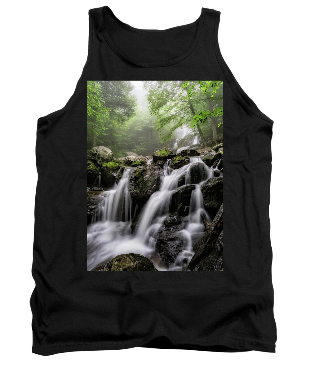 Shenandoah National Park Tank Top featuring the photograph Dark Hollow Falls by C Renee Martin