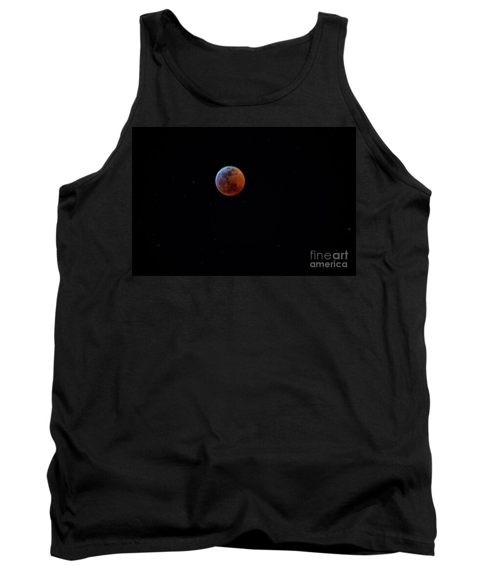 Moon Tank Top featuring the photograph Eclipse by Mark Jackson