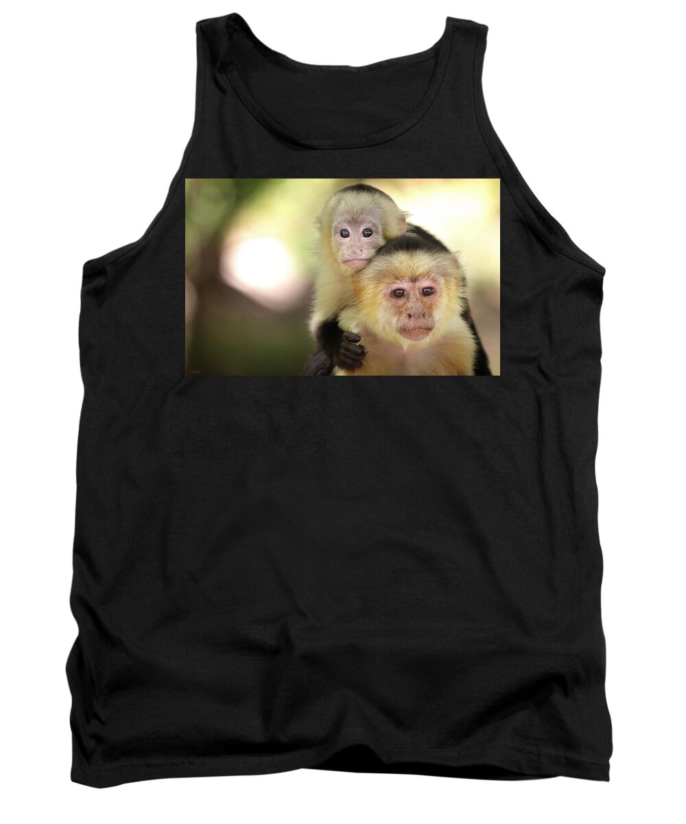 Monkey Tank Top featuring the photograph Hitching A Ride by Brian Gustafson