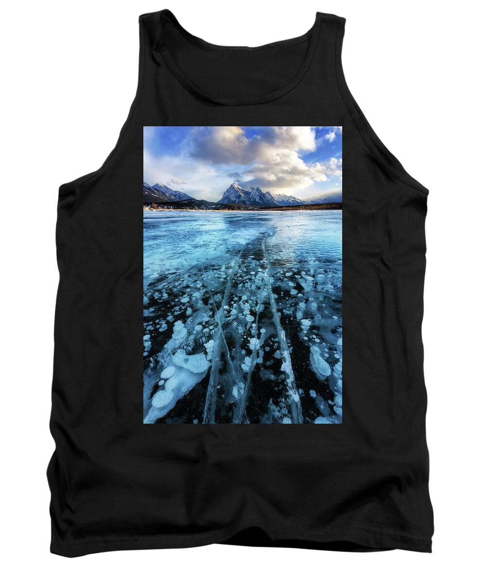 Abraham Tank Top featuring the photograph Magnificent Ice by Alex Mironyuk