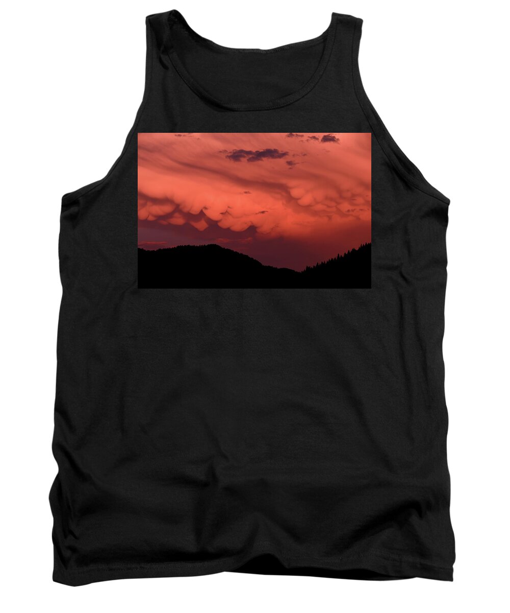 Colorado Tank Top featuring the photograph Moody Sunset by Kristin Davidson