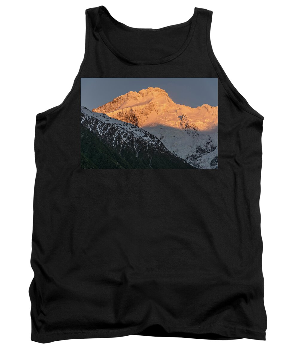 Mount Cook Tank Top featuring the photograph Mount Sefton sunrise by Mark Hunter