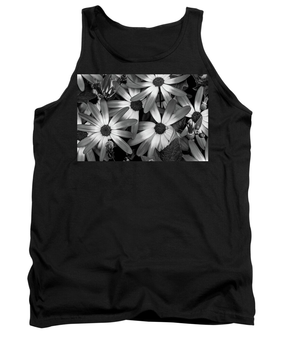 Nature Tank Top featuring the photograph Multiple Daisies Flowers by Louis Dallara