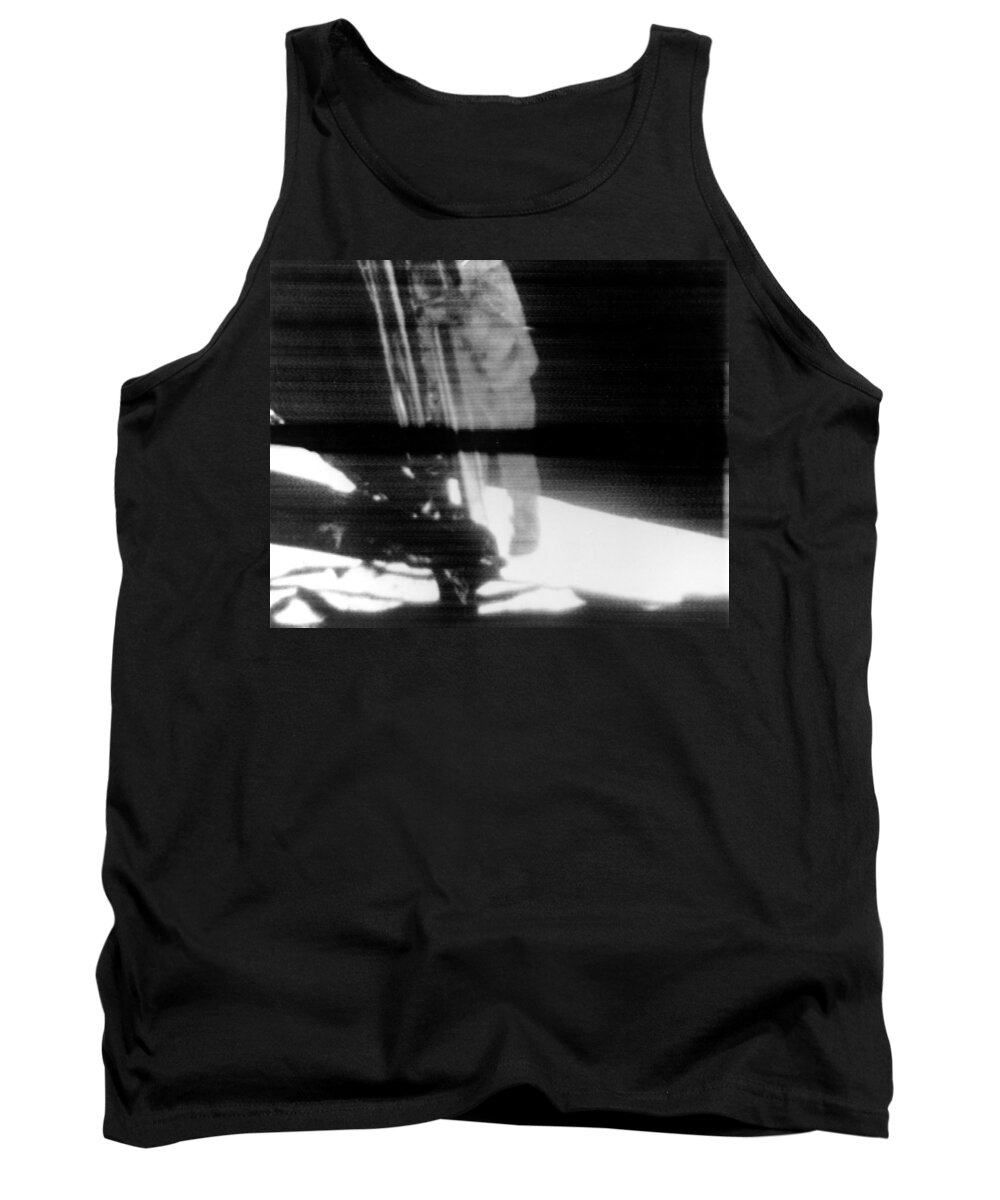 Apollo Tank Top featuring the photograph One Small Step For A Man by Eric Glaser