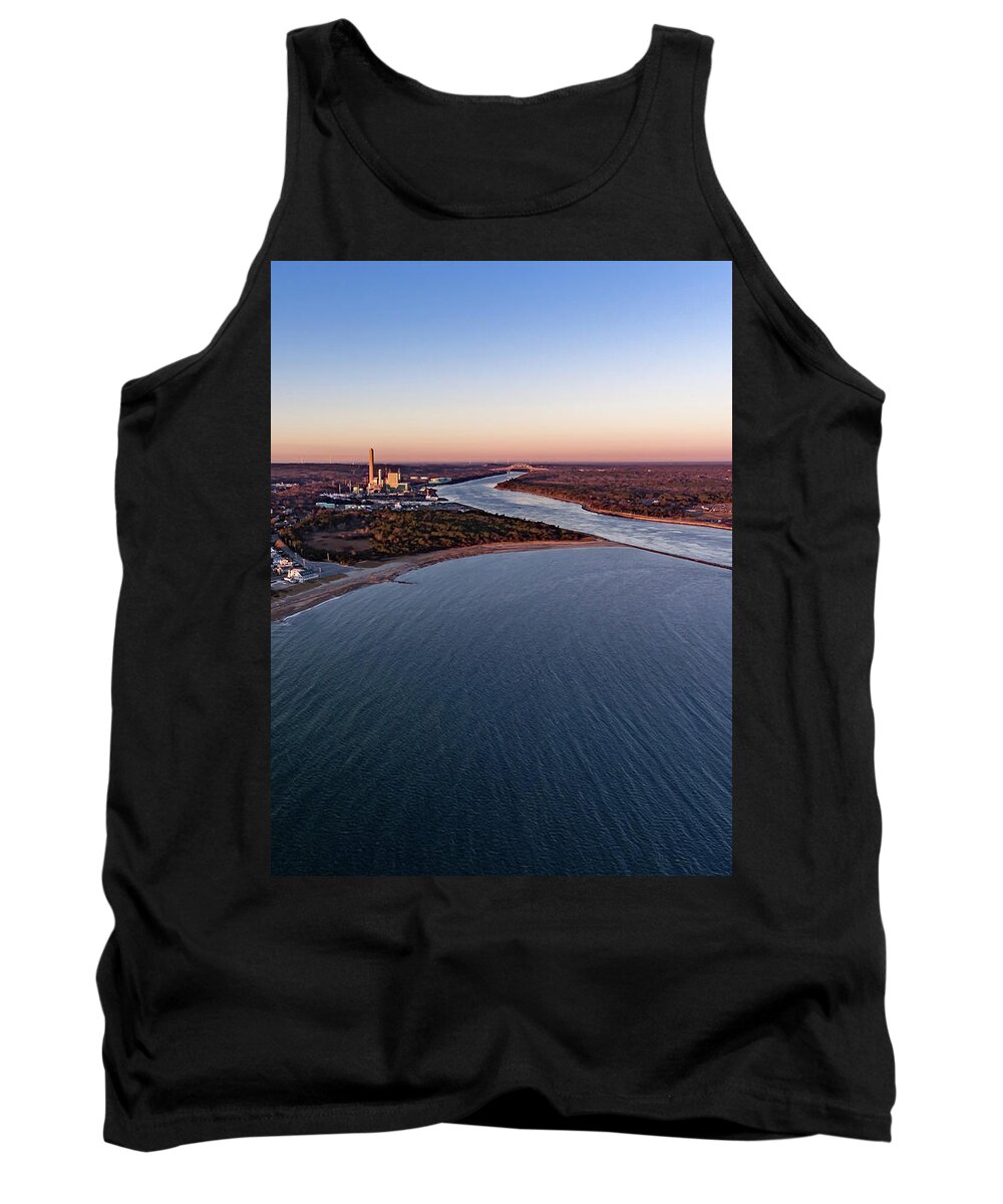 Water Tank Top featuring the photograph The Canal by William Bretton