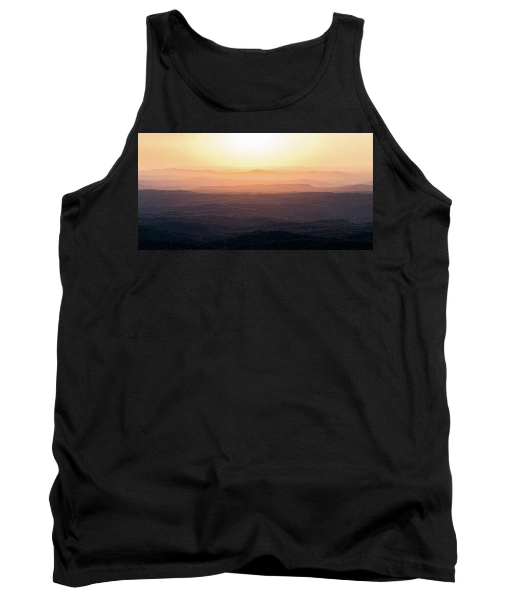 Alabama Tank Top featuring the photograph The Orange Valley by James-Allen
