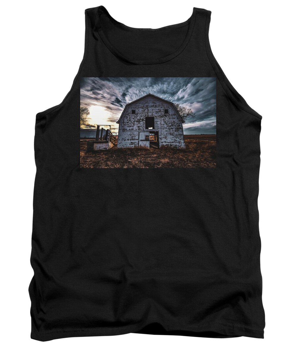 Weld County Tank Top featuring the photograph Weld County Barn by Christopher Thomas