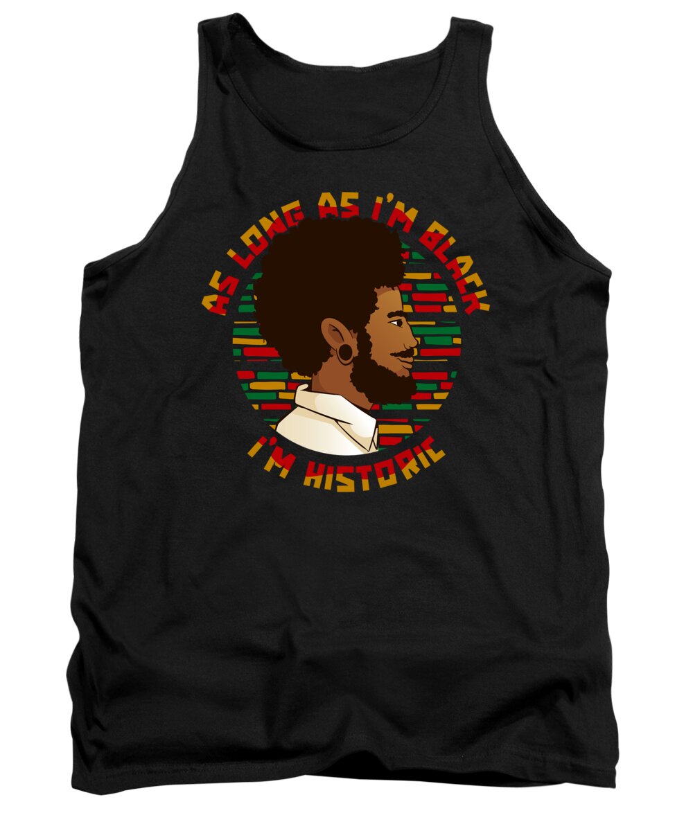 Juneteenth Tank Top featuring the digital art 1865 Pride - June 19 Black History Month Juneteenth by Crazy Squirrel