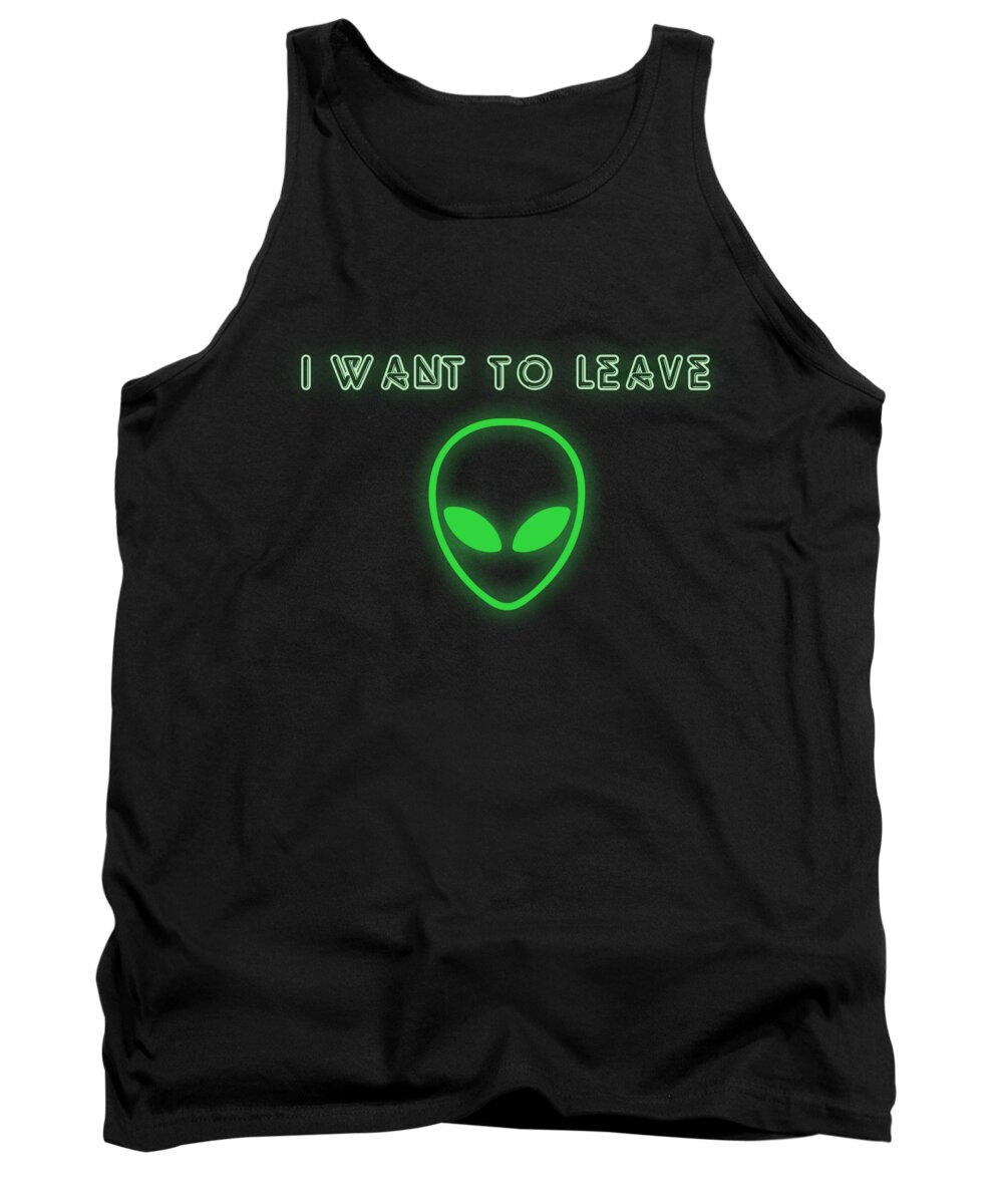Alien Ufo I Want To Leave Space Travel Green Men Coffee Mug by Noirty  Designs - Pixels