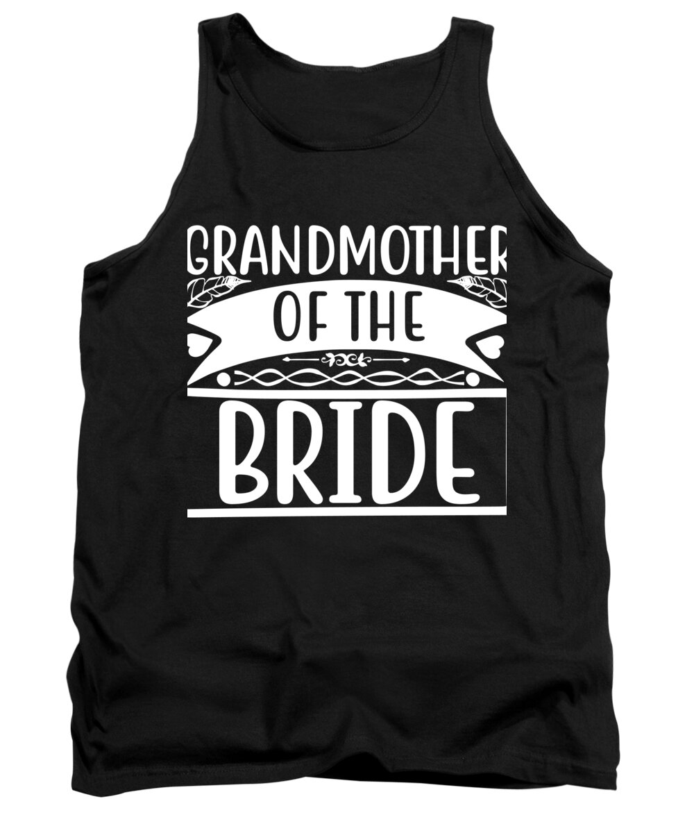 Bridesmaid Tank Top featuring the digital art Grandmother of the Bride by Jacob Zelazny