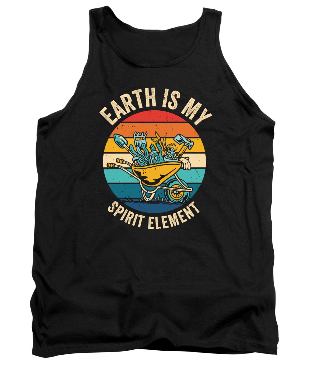 Gardening Tank Top featuring the digital art Landscaping Gardening Gardener Garden Plant Landscaper #1 by Toms Tee Store