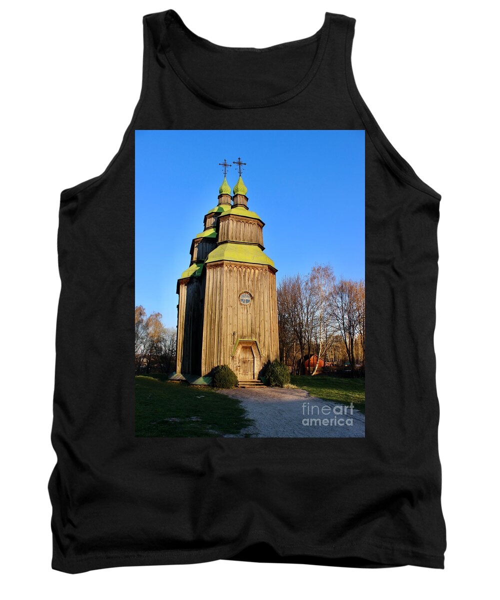 Ukraine Orthodox Christian Church Tradition History Tank Top featuring the photograph Ukraine #11 by Annamaria Frost