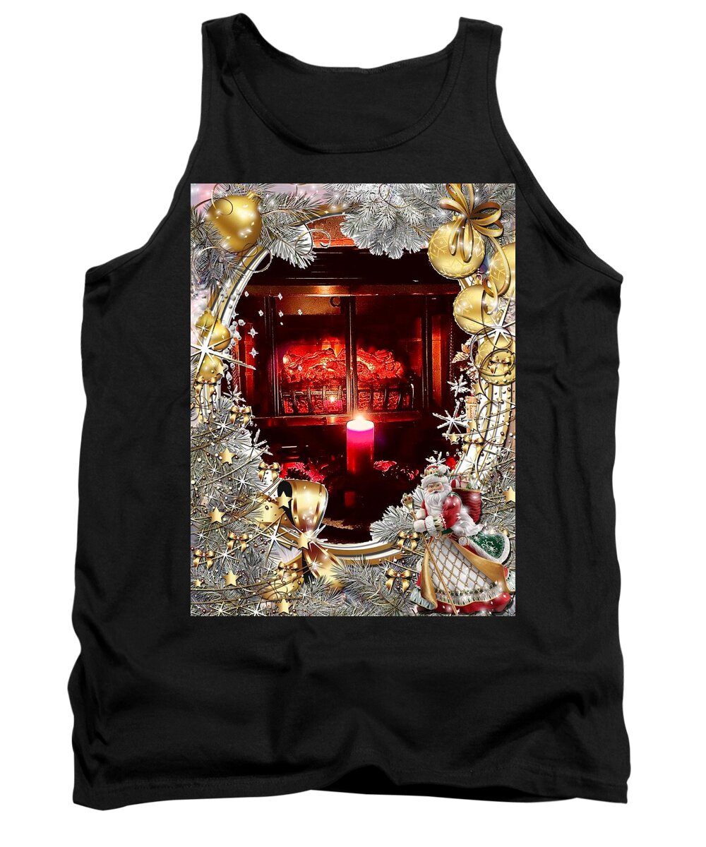 Merry Christmas Tank Top featuring the photograph Merry Christmas #2 by John Anderson