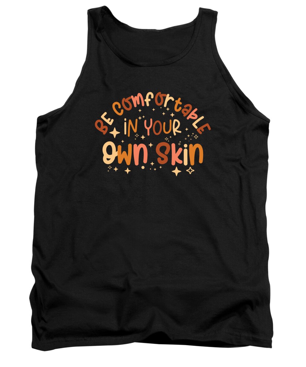 Encouraging Tank Top featuring the digital art Encouraging Positivity Inspirational Motivator People #3 by Toms Tee Store