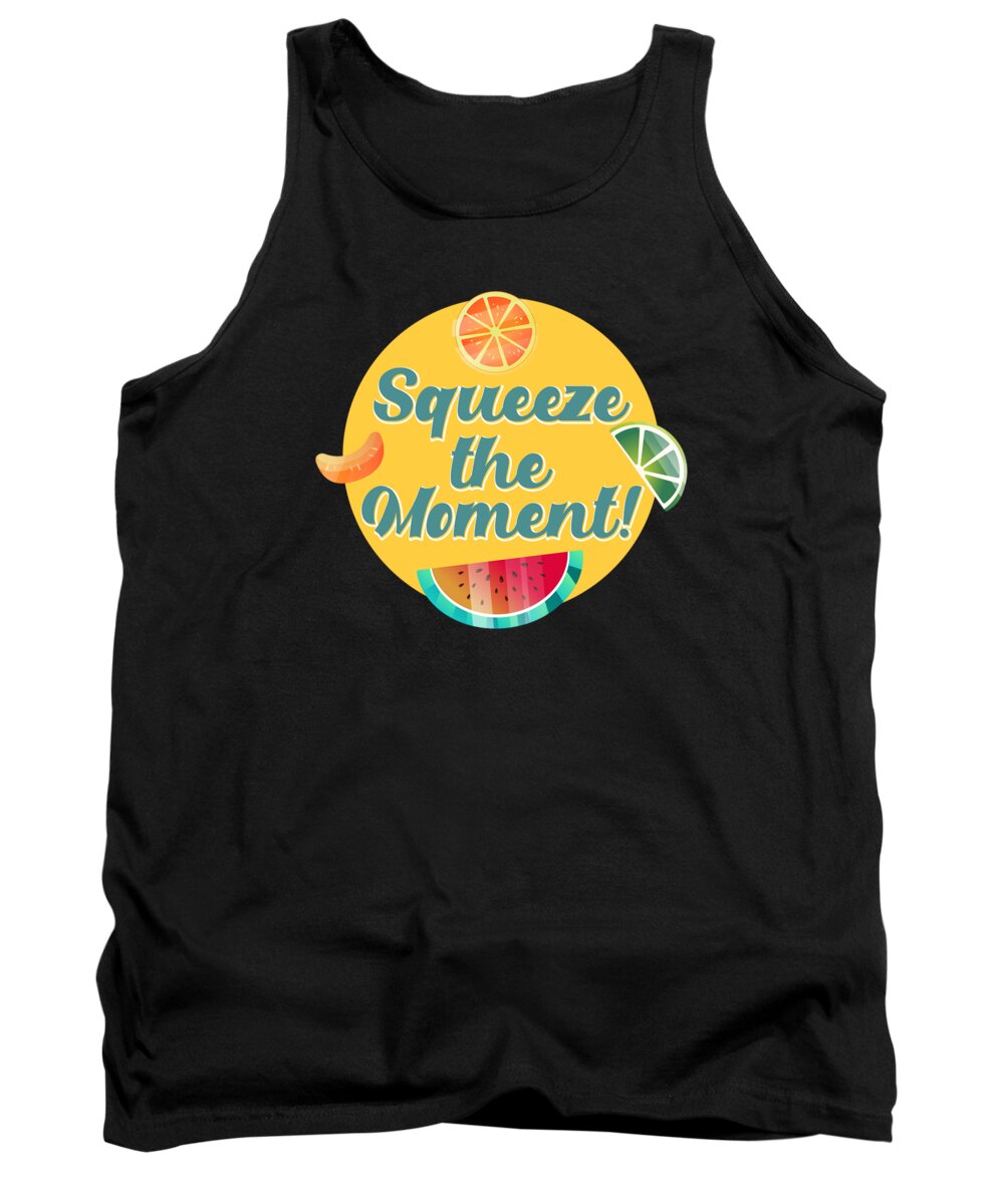 Winter Tank Top featuring the digital art Fruity Christmas Holiday Healthy Winter Season #8 by Toms Tee Store