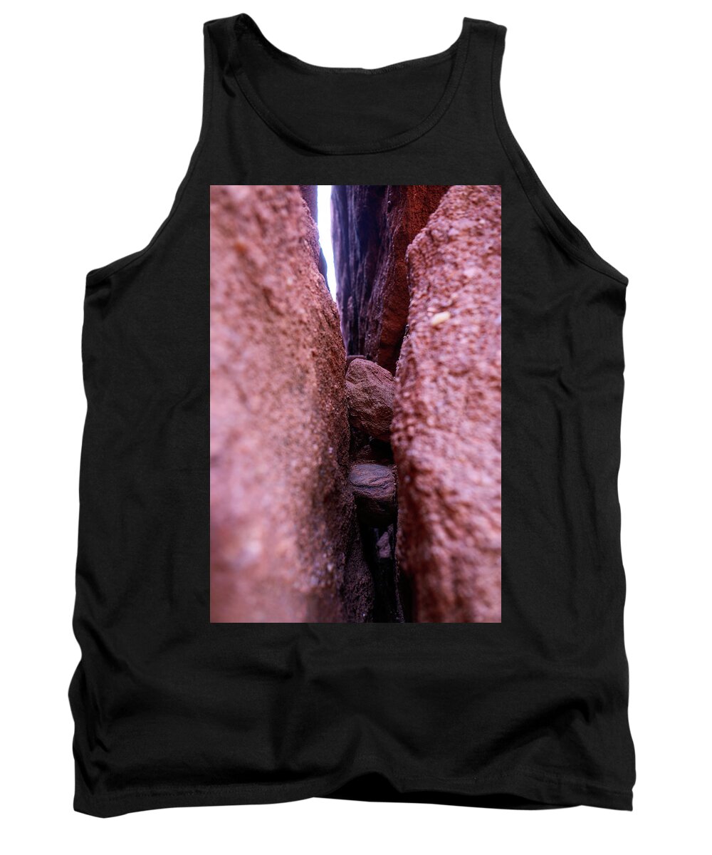 Mountain Tank Top featuring the photograph A Little Squished by Go and Flow Photos