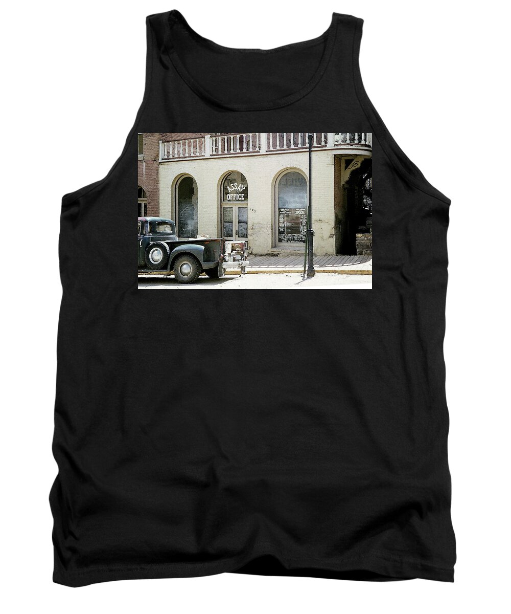 Assay Office Tank Top featuring the photograph Assay Office by Jim Mathis
