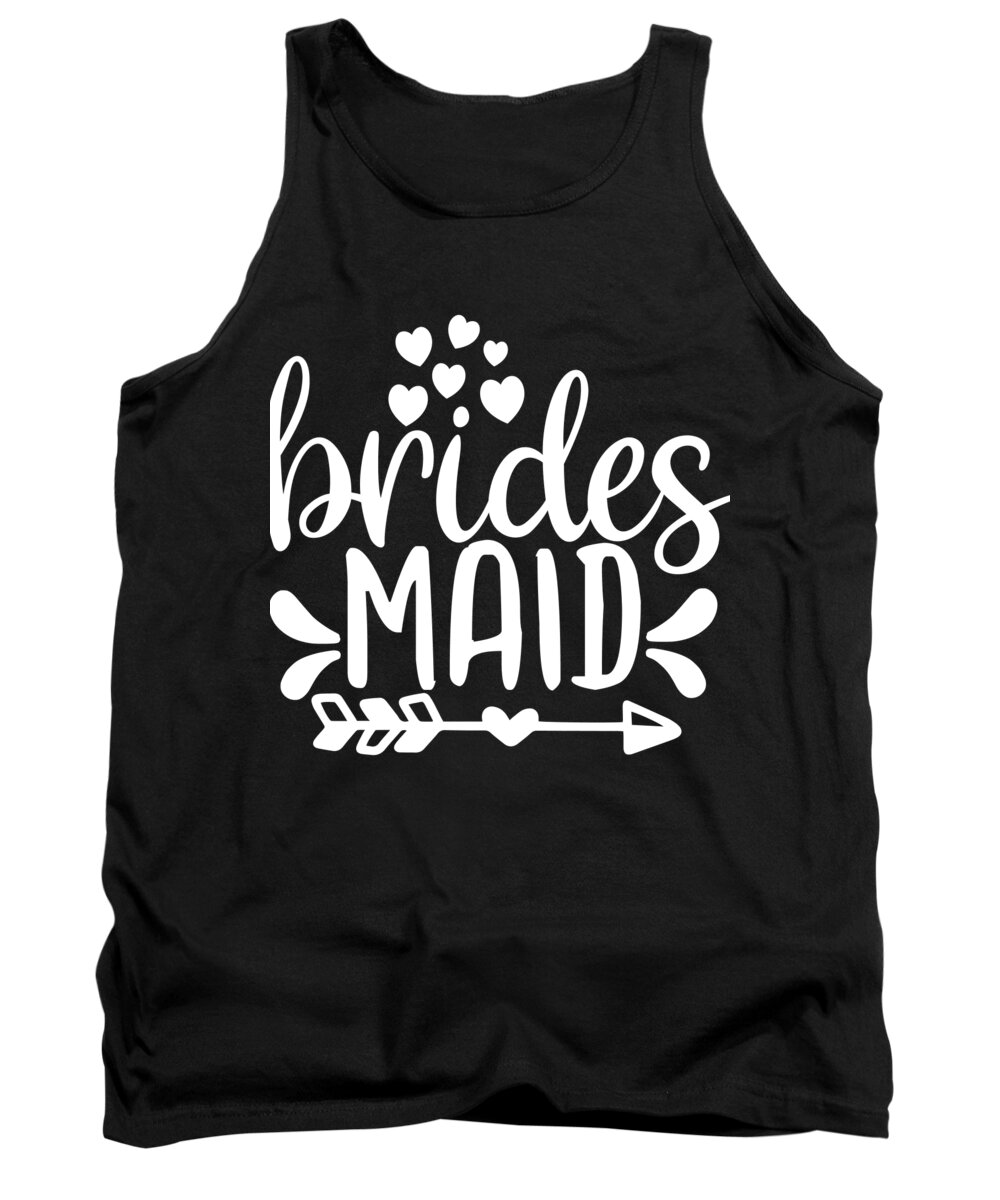 Bridesmaid Tank Top featuring the digital art Brides Maid by Jacob Zelazny
