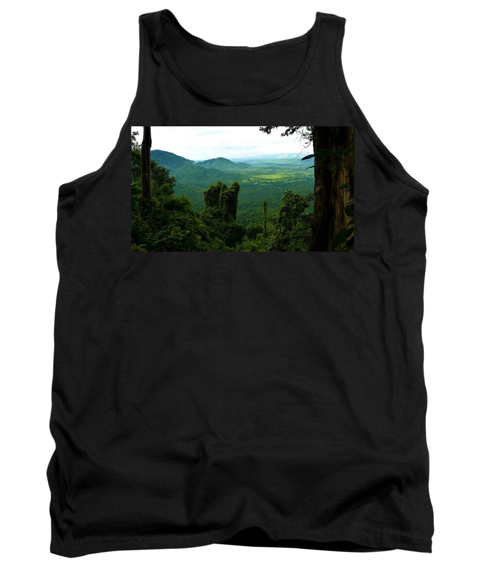 Mountain Tank Top featuring the photograph Cardamom Mountains by Robert Bociaga