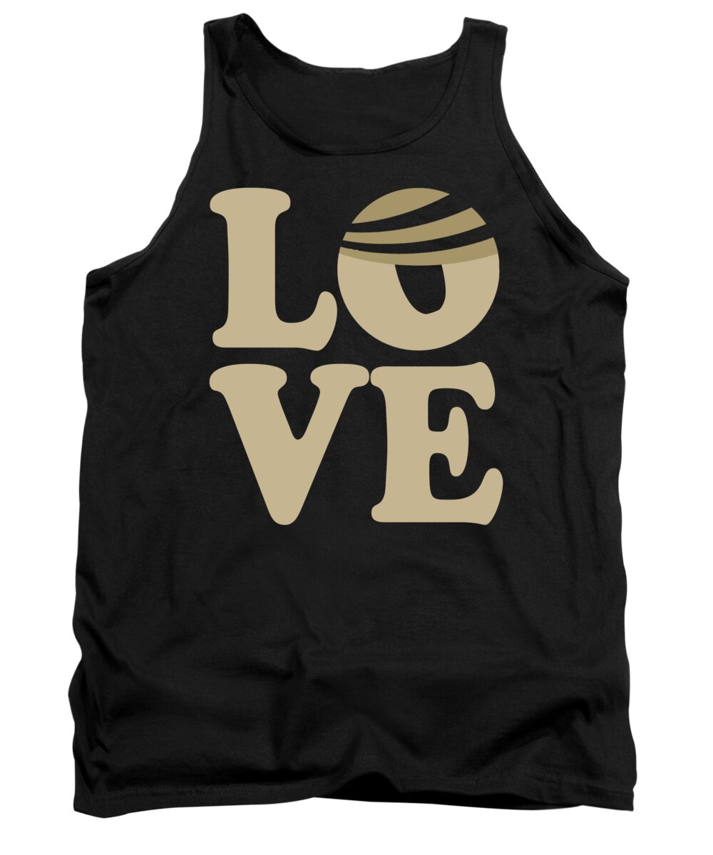 Funny Tank Top featuring the digital art Donald Trump Love by Flippin Sweet Gear