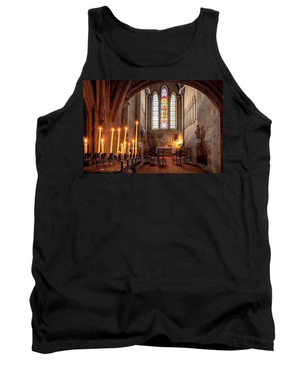 Abbey Church Tank Top featuring the photograph Faith by Olivier Parent