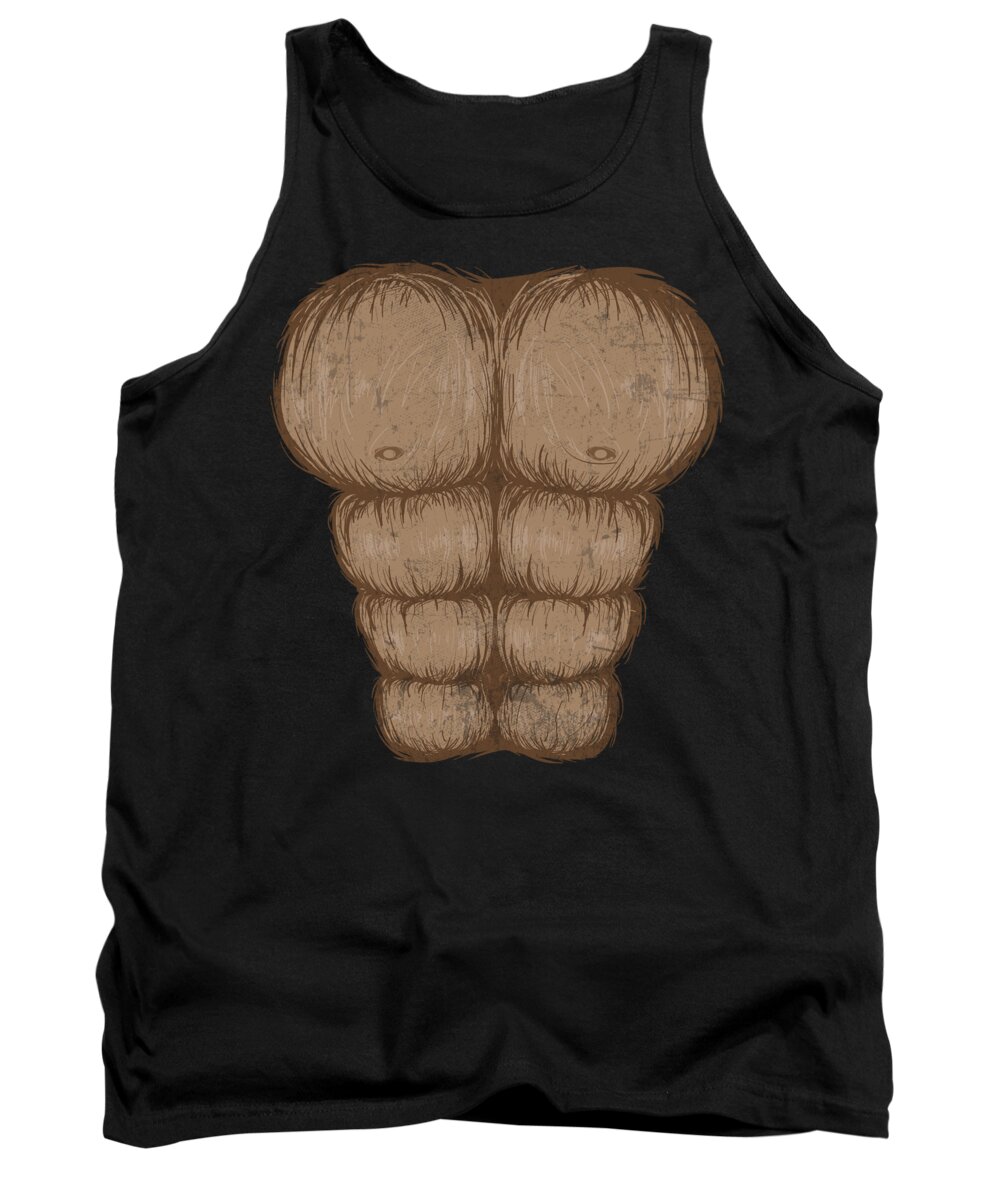 Premium Vector  Funny monkey gorilla chest halloween costume vector design  graphics for tshirt prints