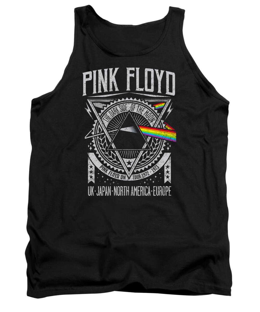 Pink Floyd Tank Top featuring the digital art Graphic Pink Floyd Vintage Top Gift For Fans by Notorious Artist