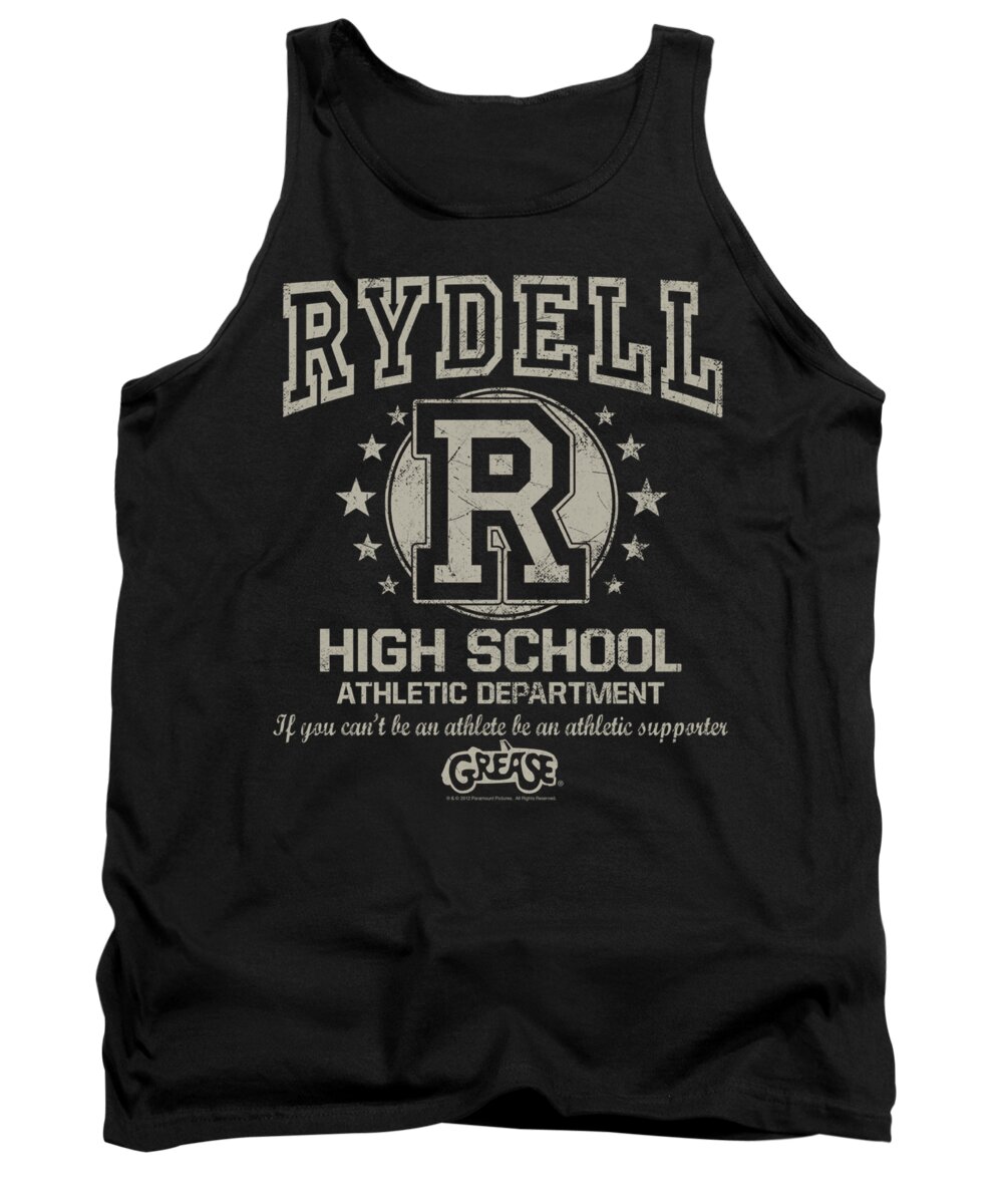 T Birds Tank Top featuring the digital art Grease - Rydell High by Nicklas Johnsson