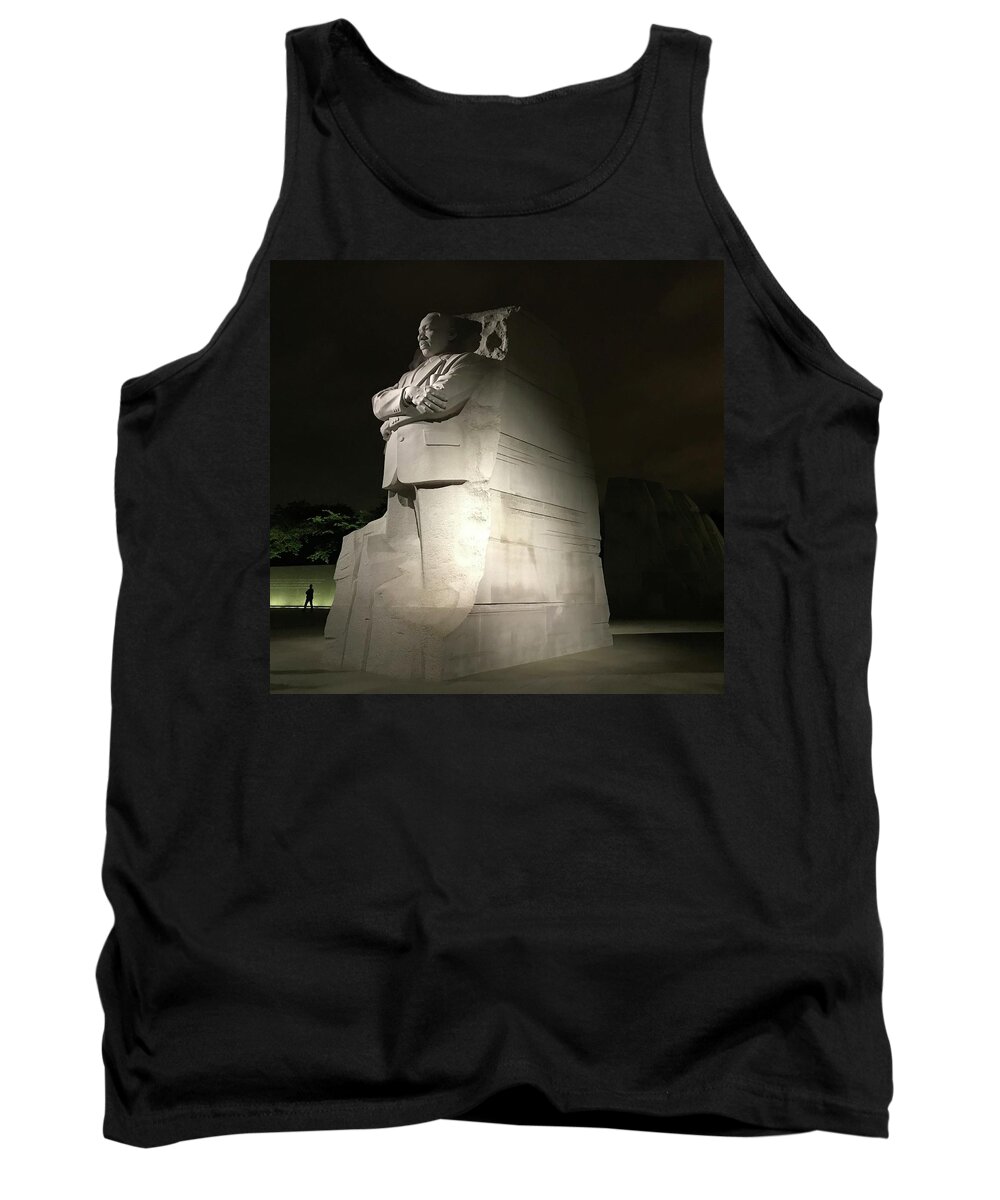 Mlk Tank Top featuring the photograph His Dream is Alive by Lee Darnell