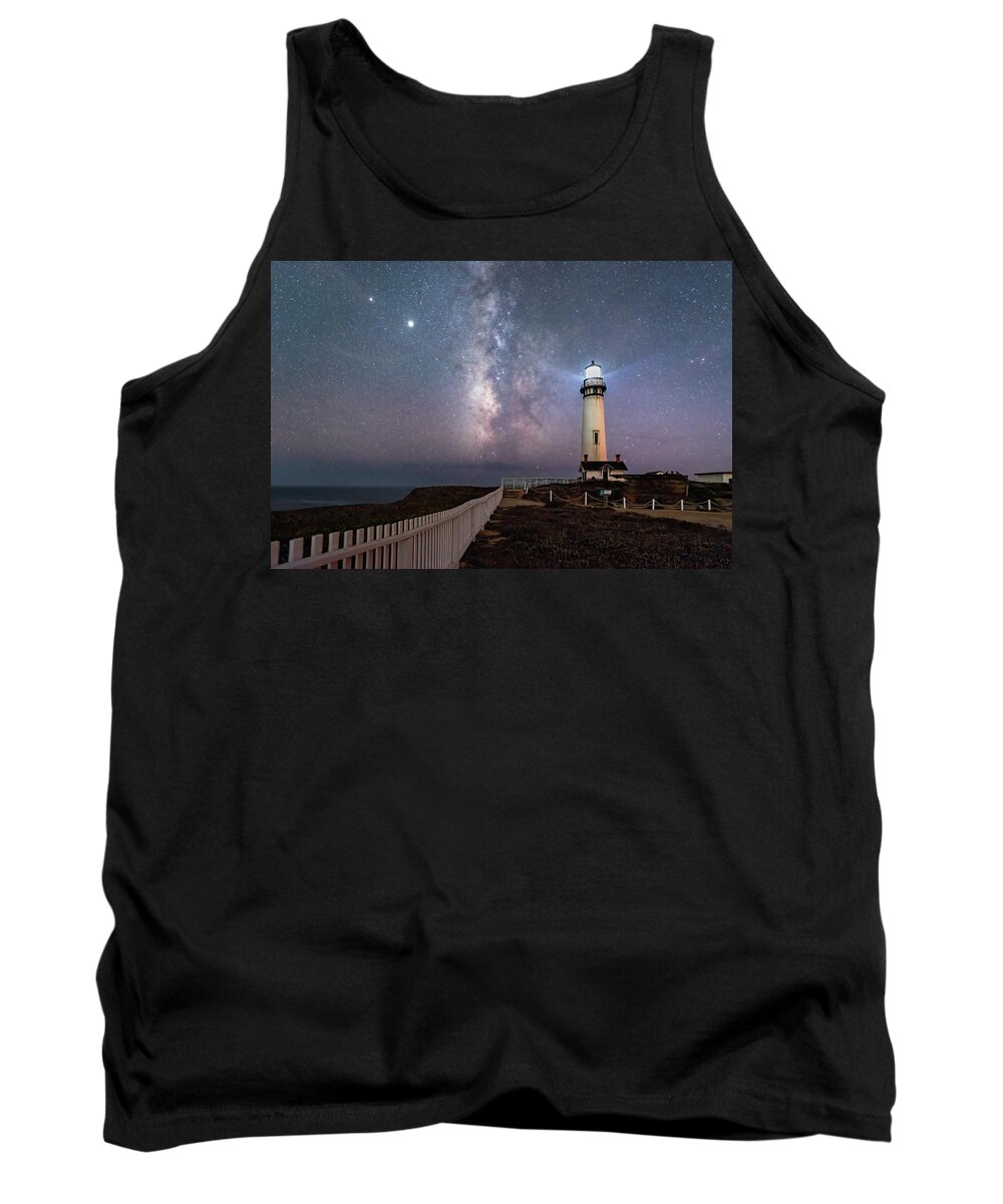 Landscape Tank Top featuring the photograph I Bid You Goodbye by Laura Macky