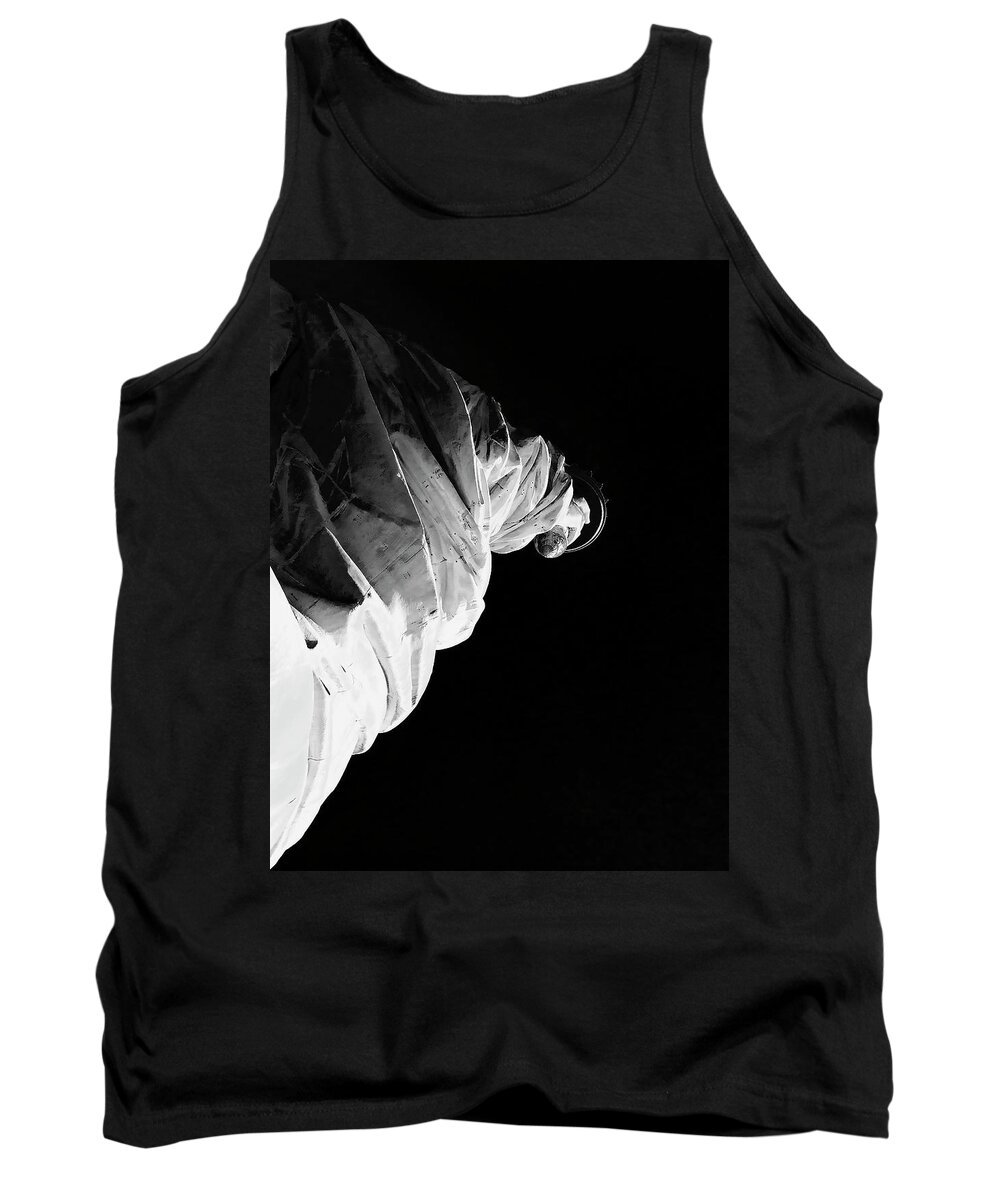 Lady Liberty Tank Top featuring the photograph Lady Liberty by Alina Oswald