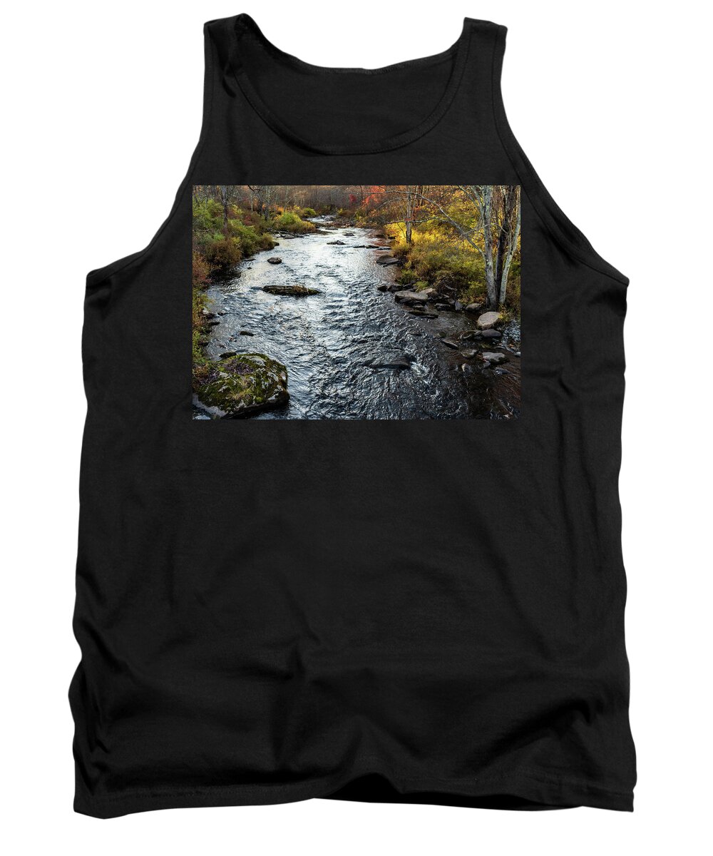 Landscapes Tank Top featuring the photograph Landscape Photography - Shohola Marsh Creek by Amelia Pearn