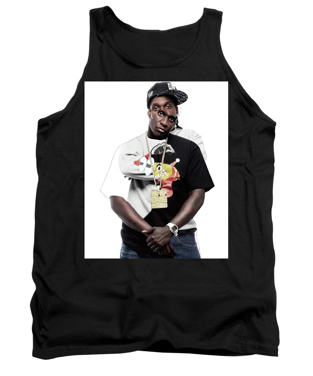 Hiphop Tank Top featuring the digital art Lord Willin by Corey Wynn