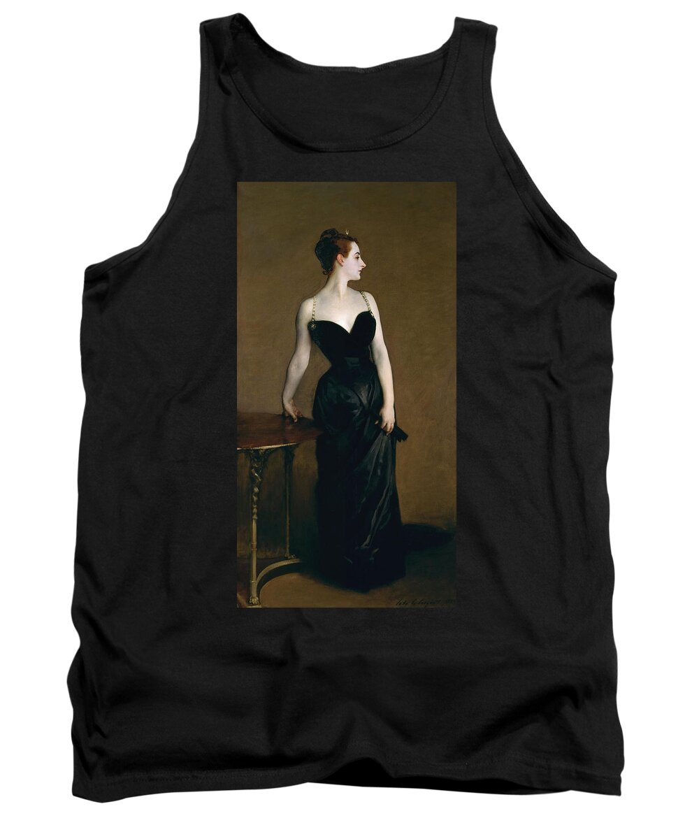 John Singer Sargent Tank Top featuring the painting Madame X, 1883 by John Singer Sargent