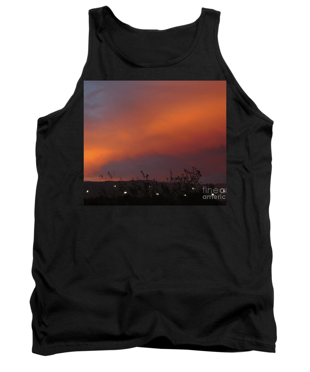 Weather Tank Top featuring the photograph Monsoon Season 2 by Chris Tarpening