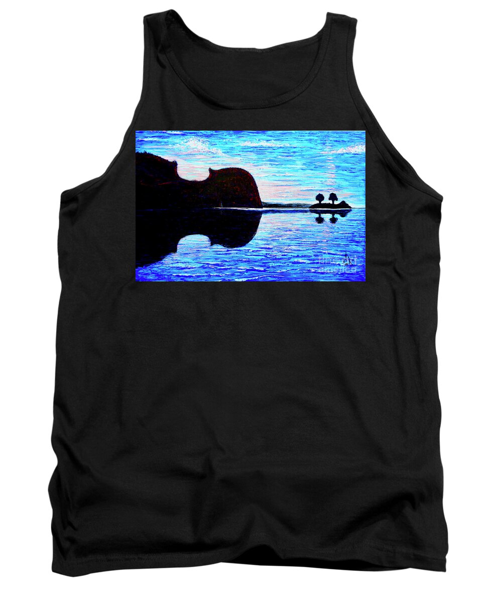 Mother Tank Top featuring the painting Mother Nature by Viktor Lazarev