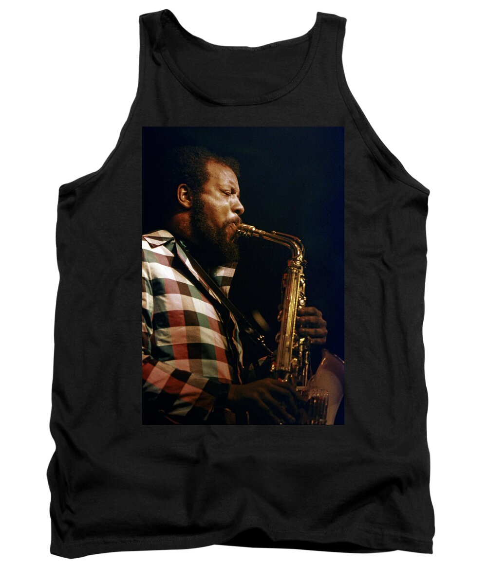 Ornette Coleman Tank Top featuring the photograph Ornette Coleman by Lee Santa