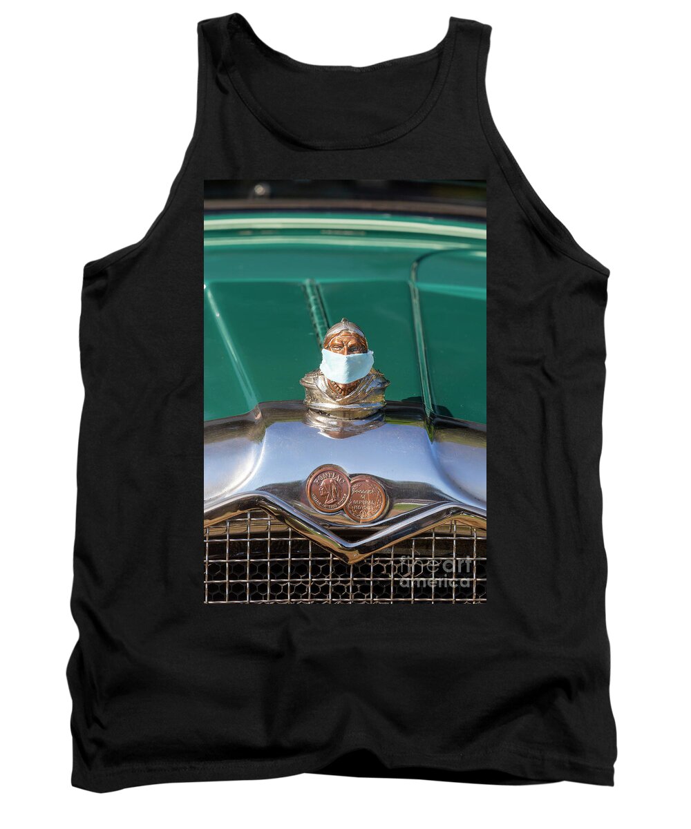 Covid Tank Top featuring the photograph Pandemic by Jim West
