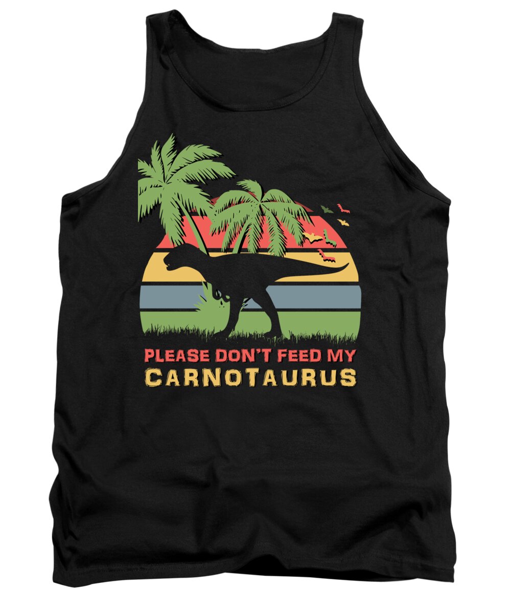 Please Tank Top featuring the digital art Please Dont feed my Carn by Megan Miller