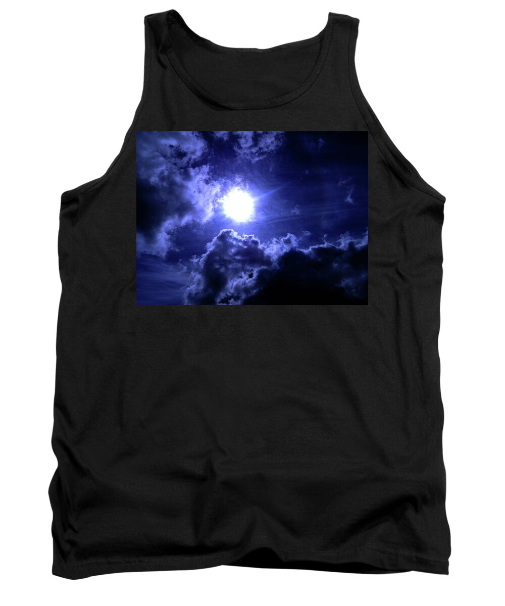 Reflection Tank Top featuring the photograph Reflection 1 by Cyryn Fyrcyd