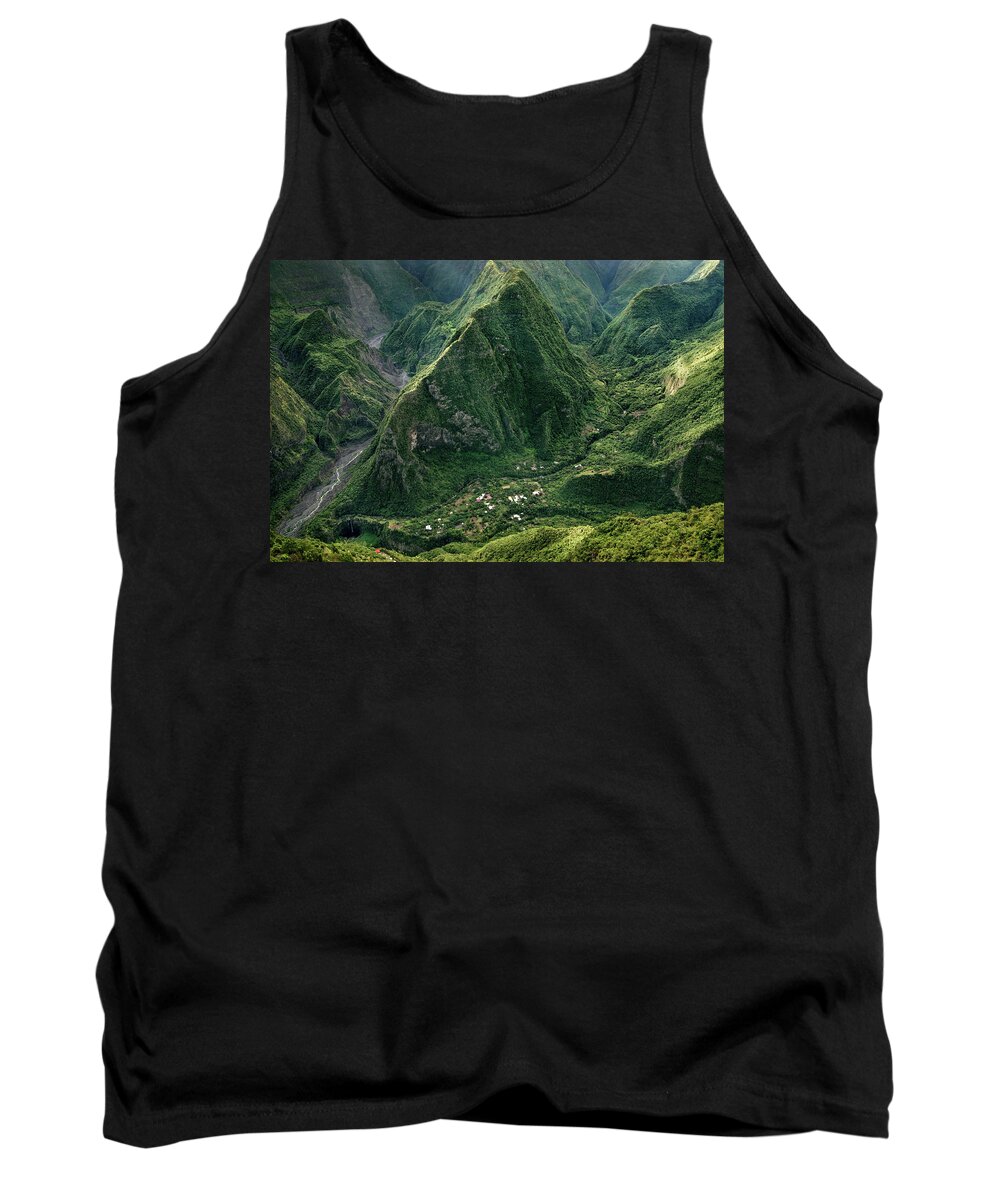 Reunion Island Tank Top featuring the photograph Reunion island - Grand Bassin by Olivier Parent