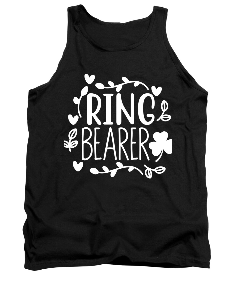Bridesmaid Tank Top featuring the digital art Ring bearer by Jacob Zelazny