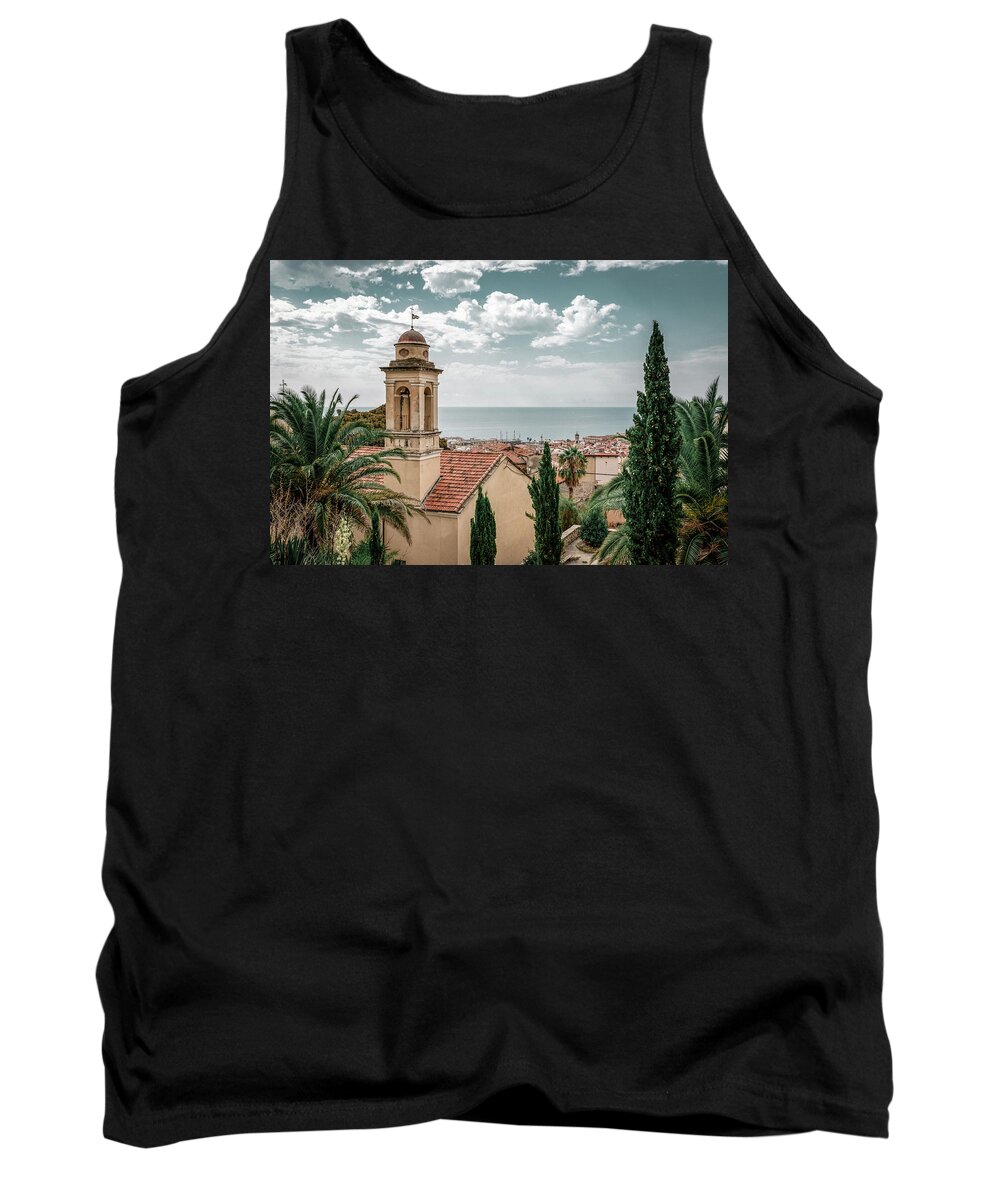 Horizontal Tank Top featuring the photograph San Remo, Italy by Benoit Bruchez