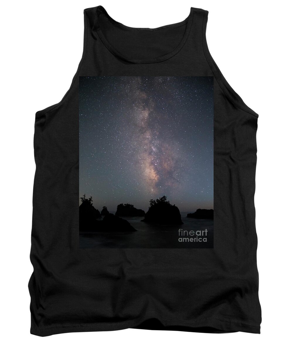 Water Photography Tank Top featuring the photograph Secret Beach by Keith Kapple