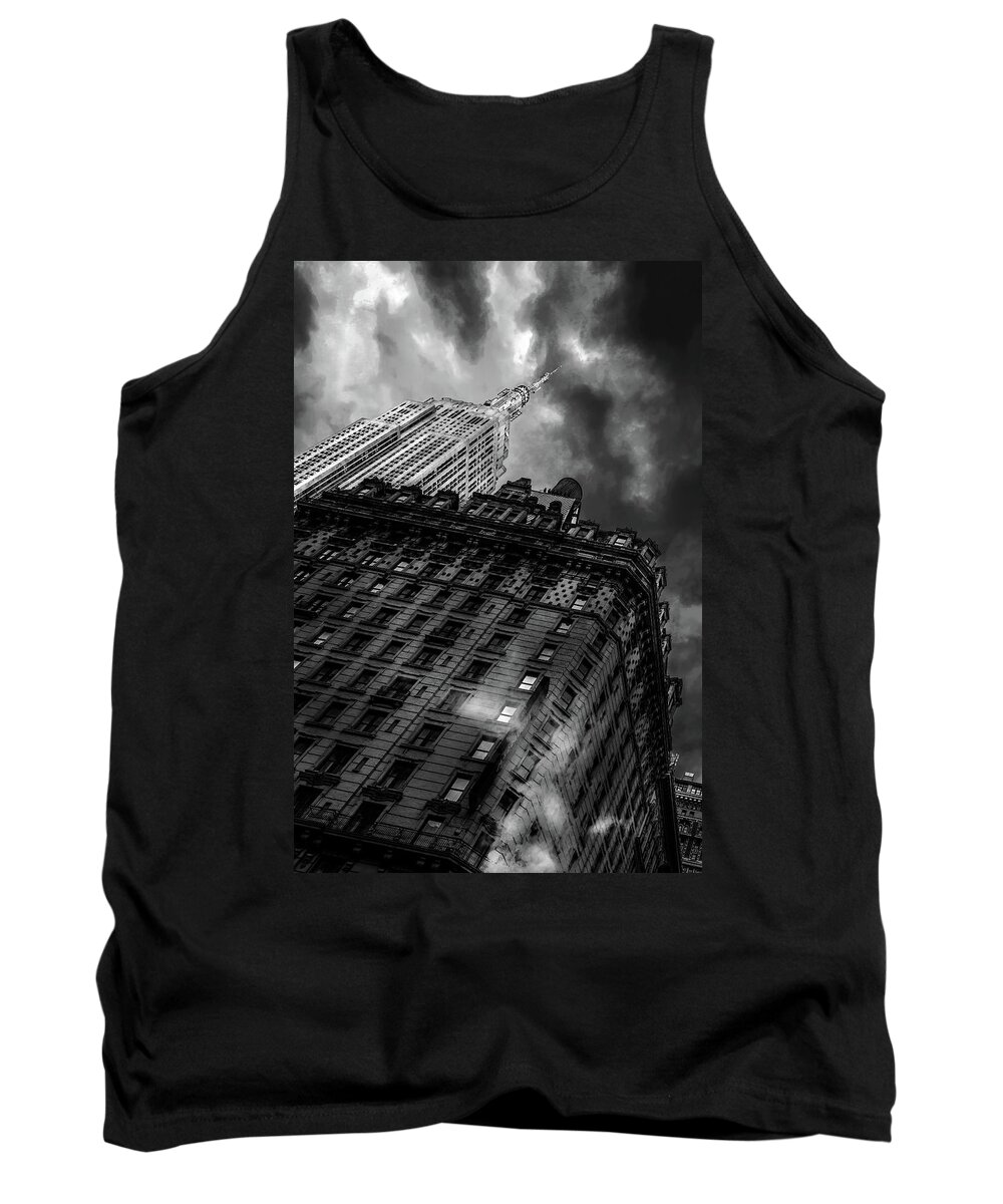 New York City Skyline Tank Top featuring the photograph Something's Brewing by Az Jackson