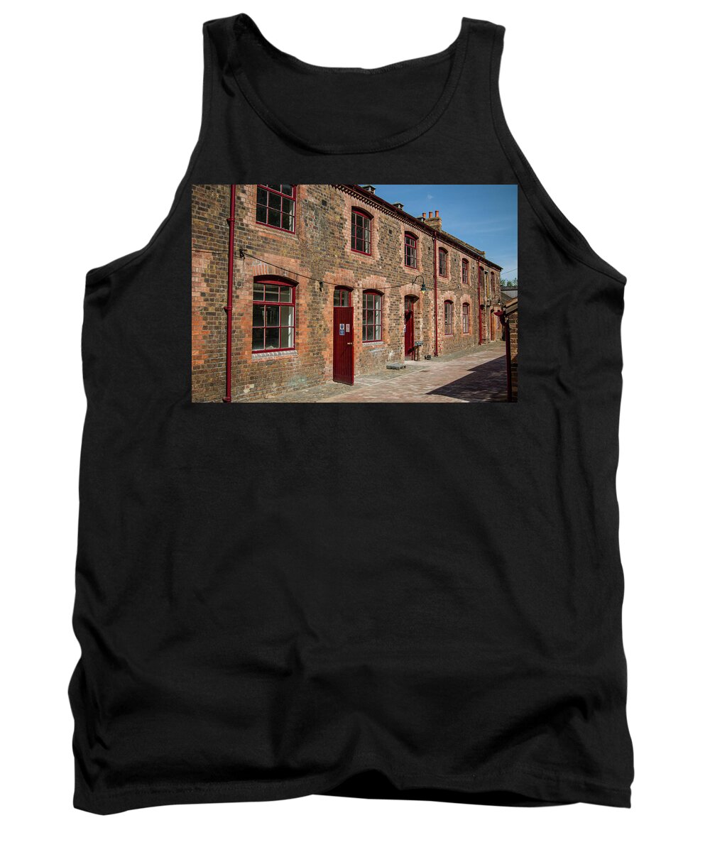 Terrace Tank Top featuring the photograph Terraced offices by Average Images