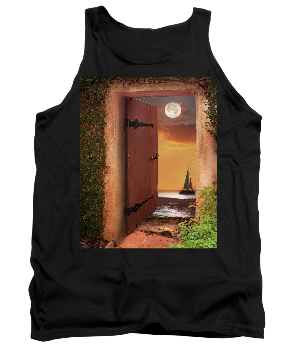  Tank Top featuring the photograph The Door by Shara Abel