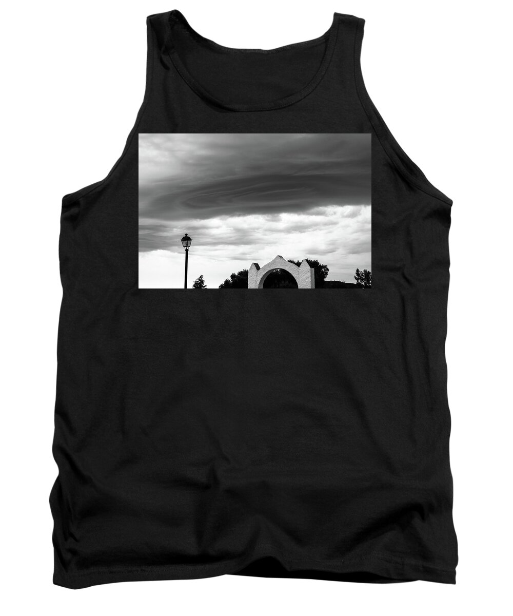 The Eye Of The Storm Tank Top featuring the photograph The eye by Gary Browne